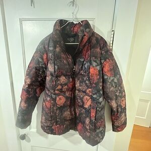 Athletea floral print jacket